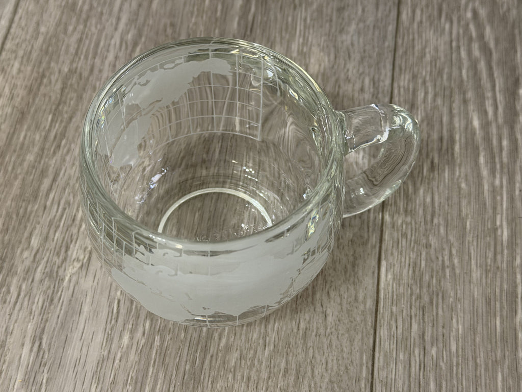 Glass Nestle World Mug