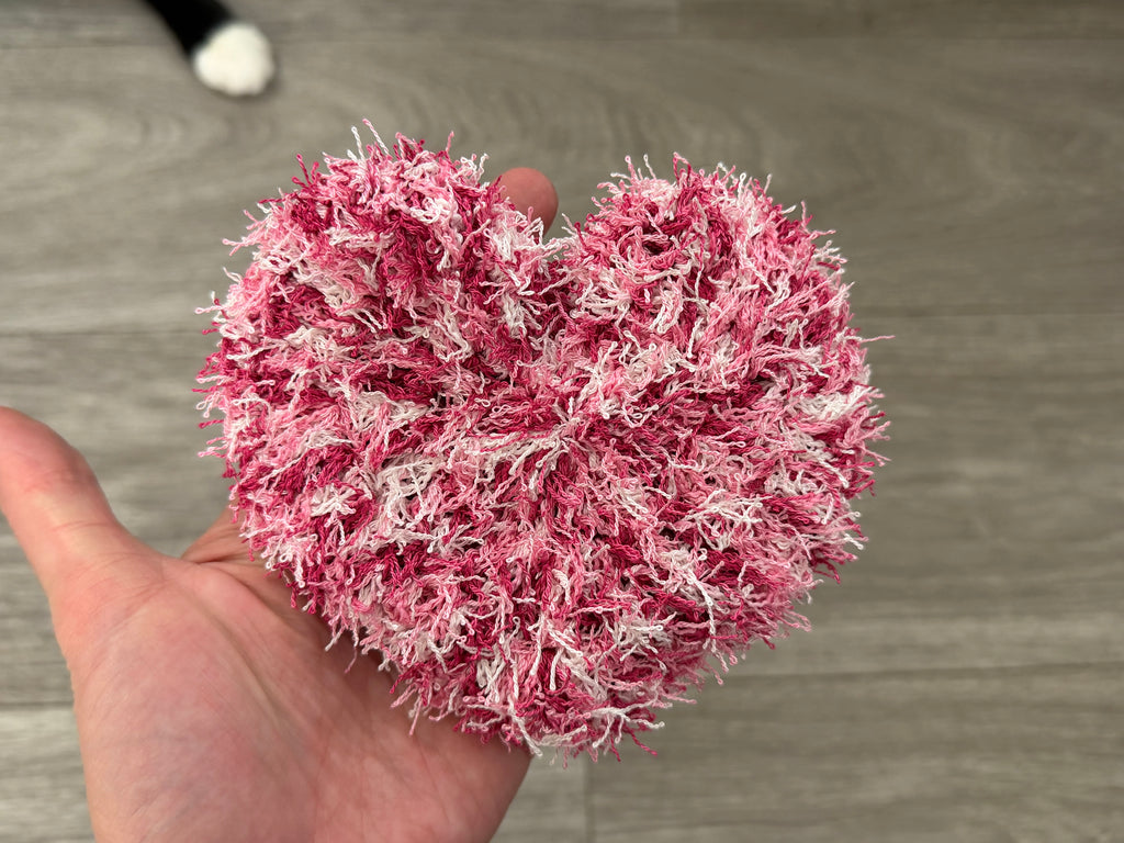 Heart Dish Scrubby