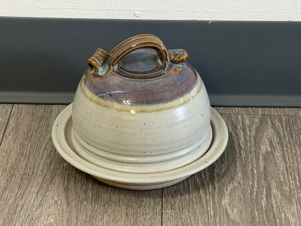Vintage Studio Pottery Butter Dish