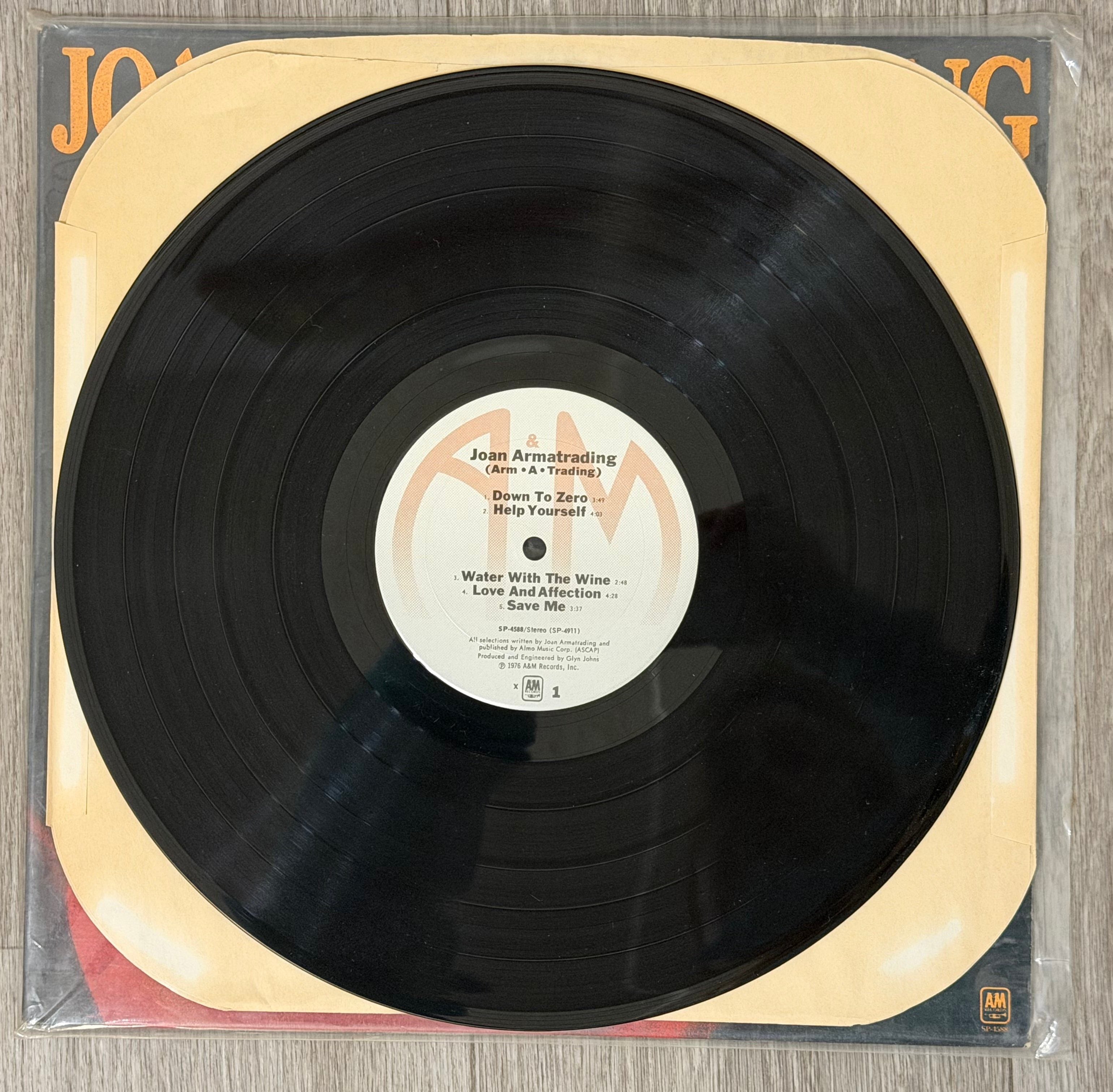 Joan Armatrading Self-Titled Vinyl LP