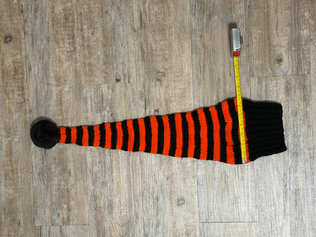 Hand Knitted Halloween Stocking Cap