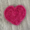 Heart Dish Scrubby — Handmade