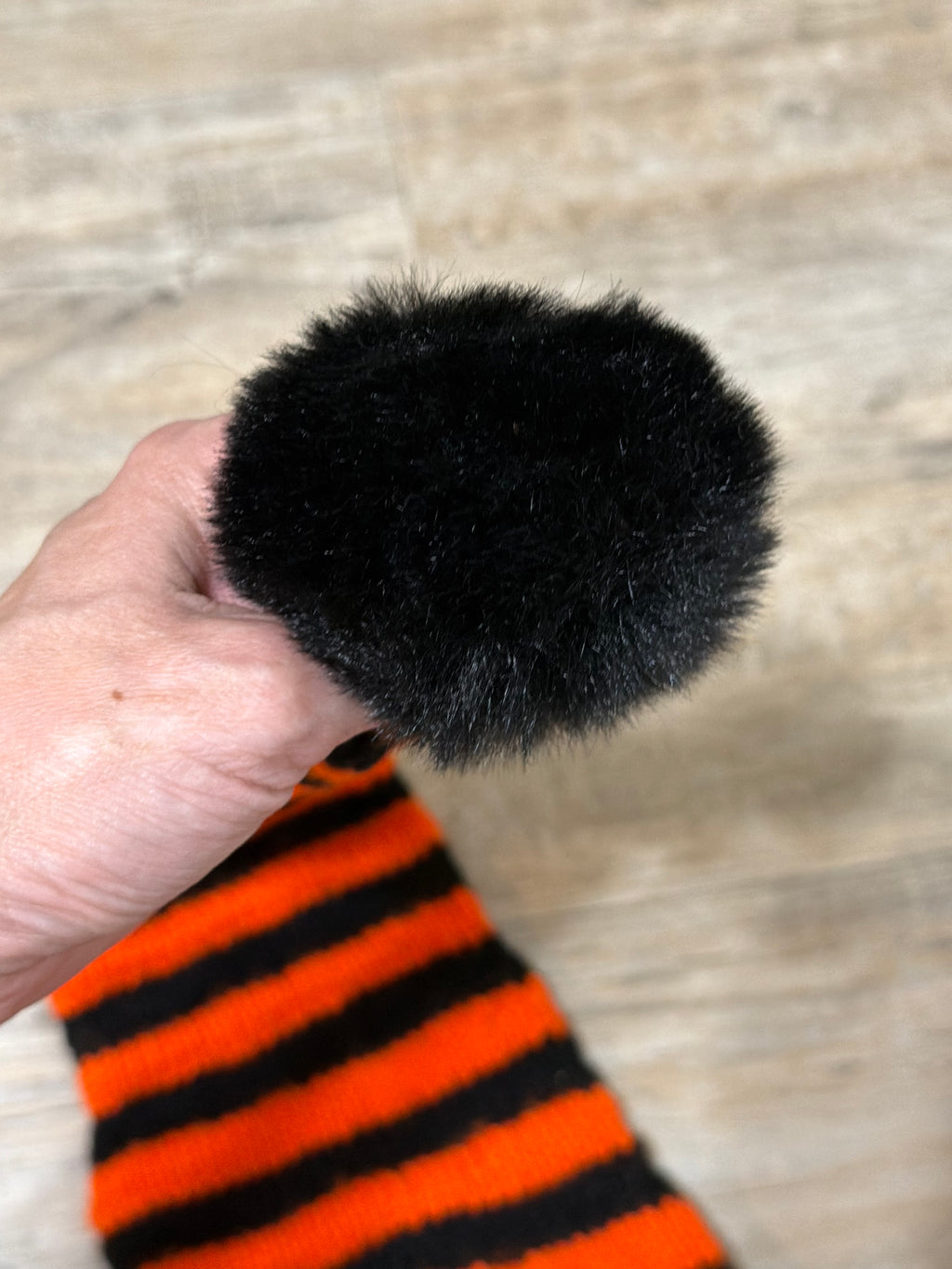 Hand Knitted Halloween Stocking Cap