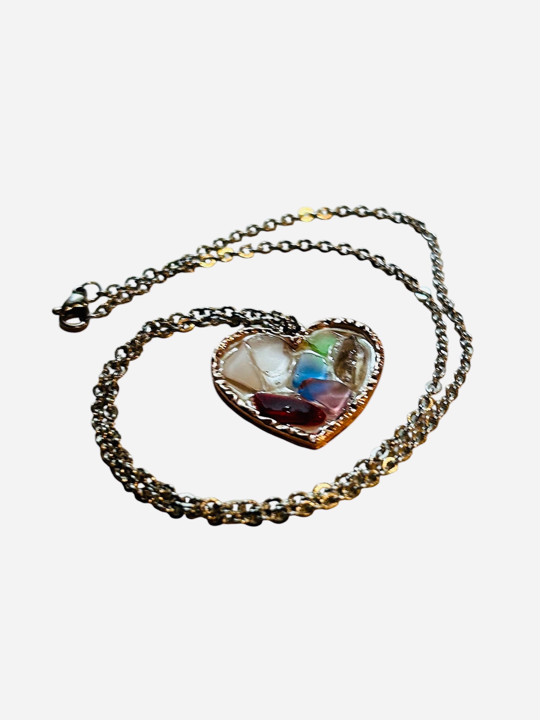 Lake Michigan Beach Glass Necklace
