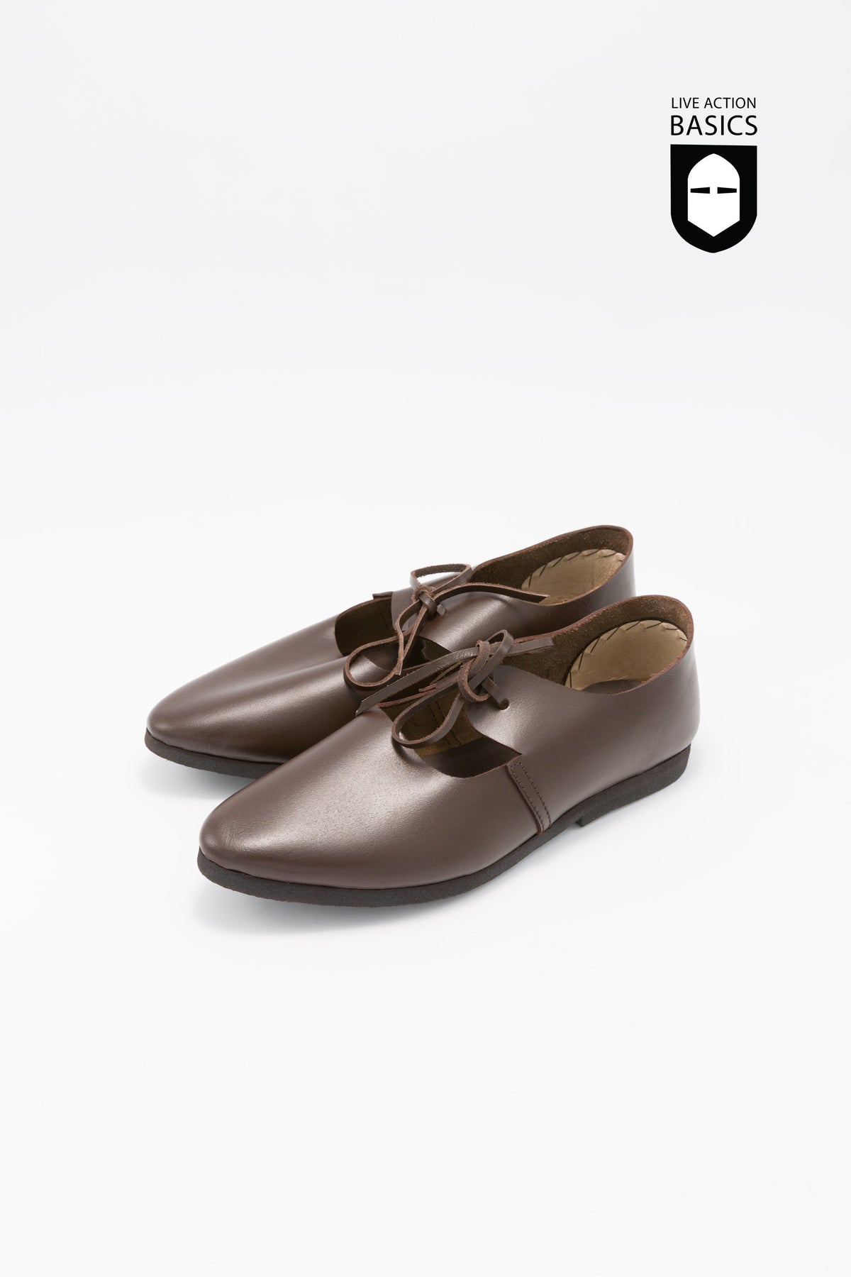 Women's Historically-Inspired Leather Lace-Up Shoes