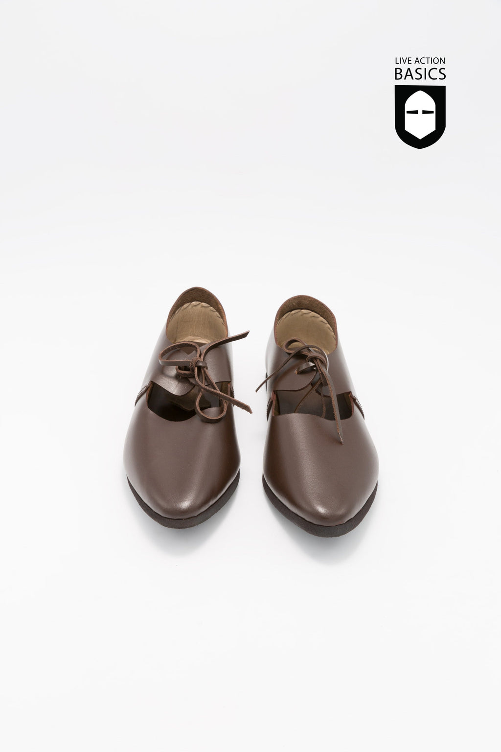 Women's Historically-Inspired Leather Lace-Up Shoes
