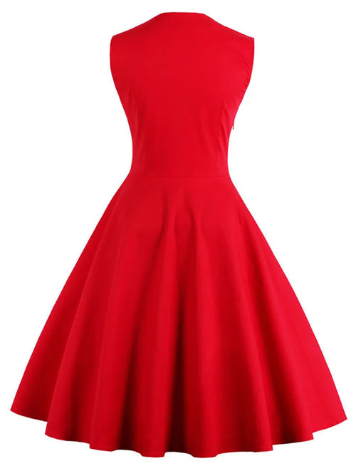 1950s Rockabilly Swing Dress