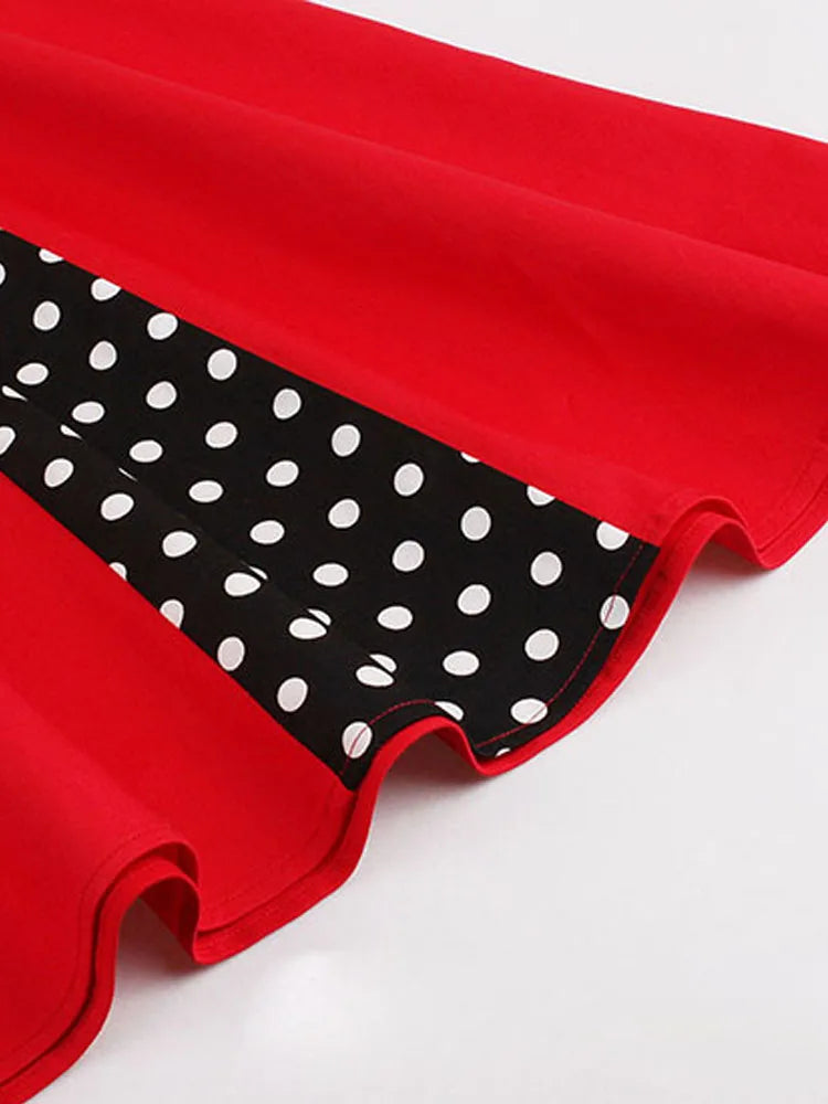 1950s Rockabilly Swing Dress