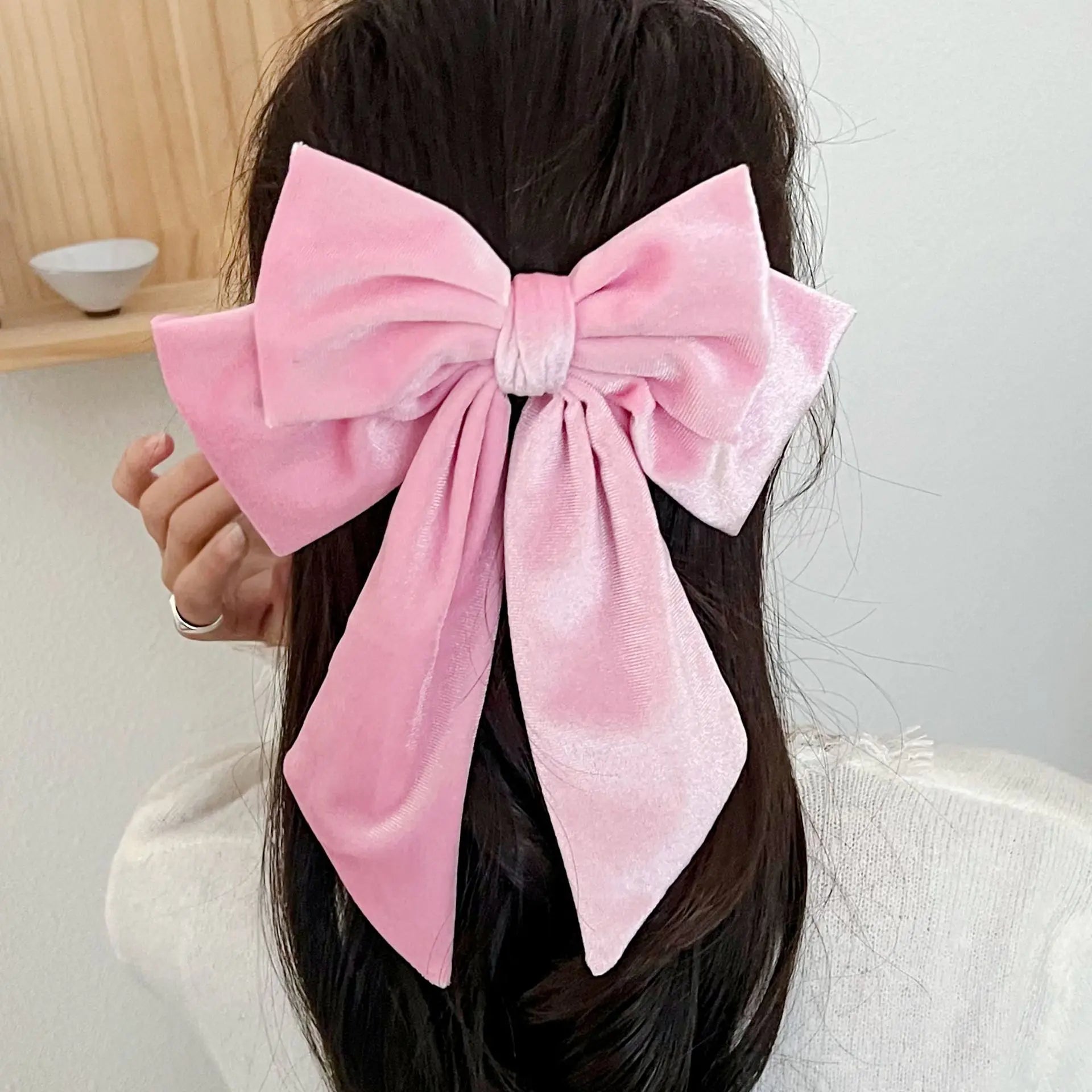 Vintage Bow Hair Tie