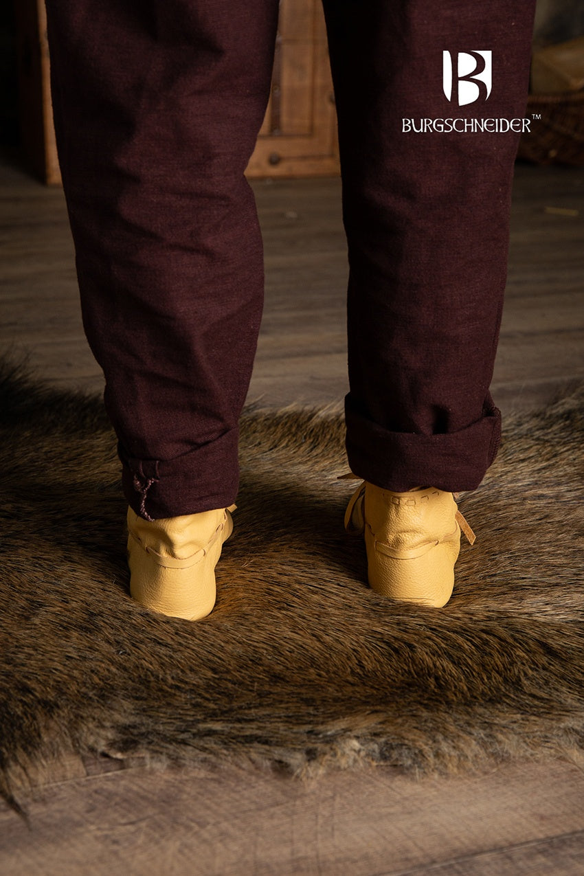 Medieval Shoes Colin — Historically Inspired Lace-Up Leather Footwear