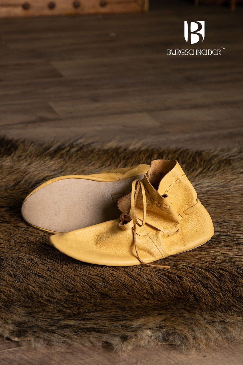Medieval Shoes Colin — Historically Inspired Lace-Up Leather Footwear