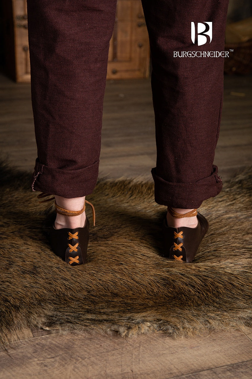 Flynn Medieval Leather Sandals | Roman-Inspired Unisex