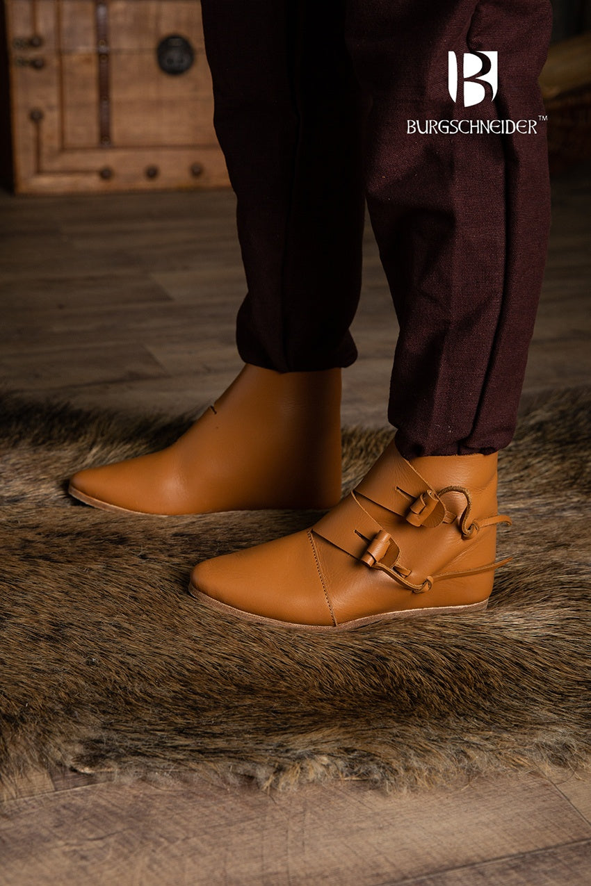 Jorvik Medieval Leather Shoes | Historically-Inspired
