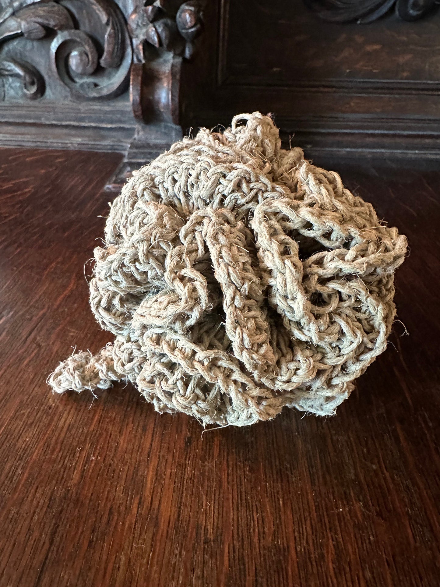 Eco Friendly Crochet Hemp Shower bath Pouf Loofah