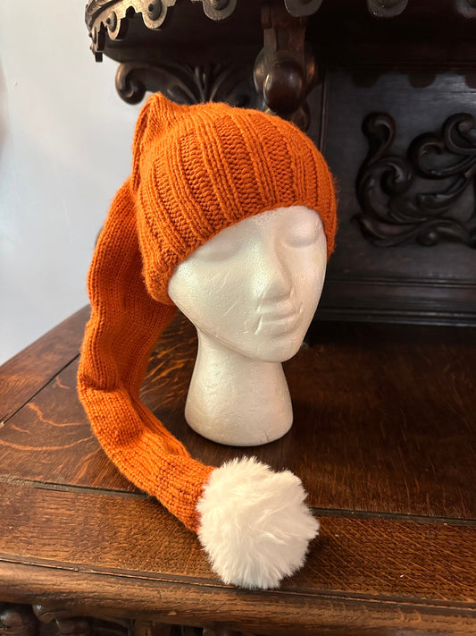 Cozy Pumpkin Stocking Cap