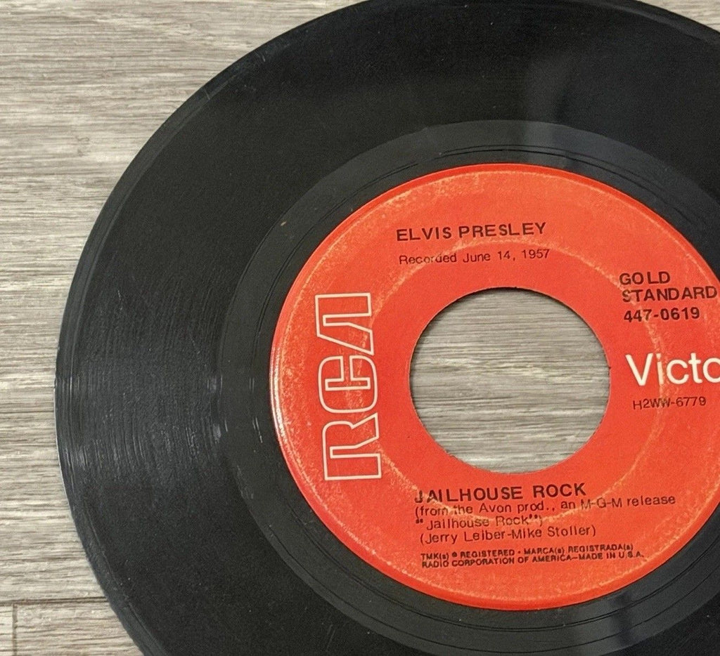 Elvis Presley Jailhouse Rock 7" 45