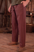Men's Basic Trousers — Brown