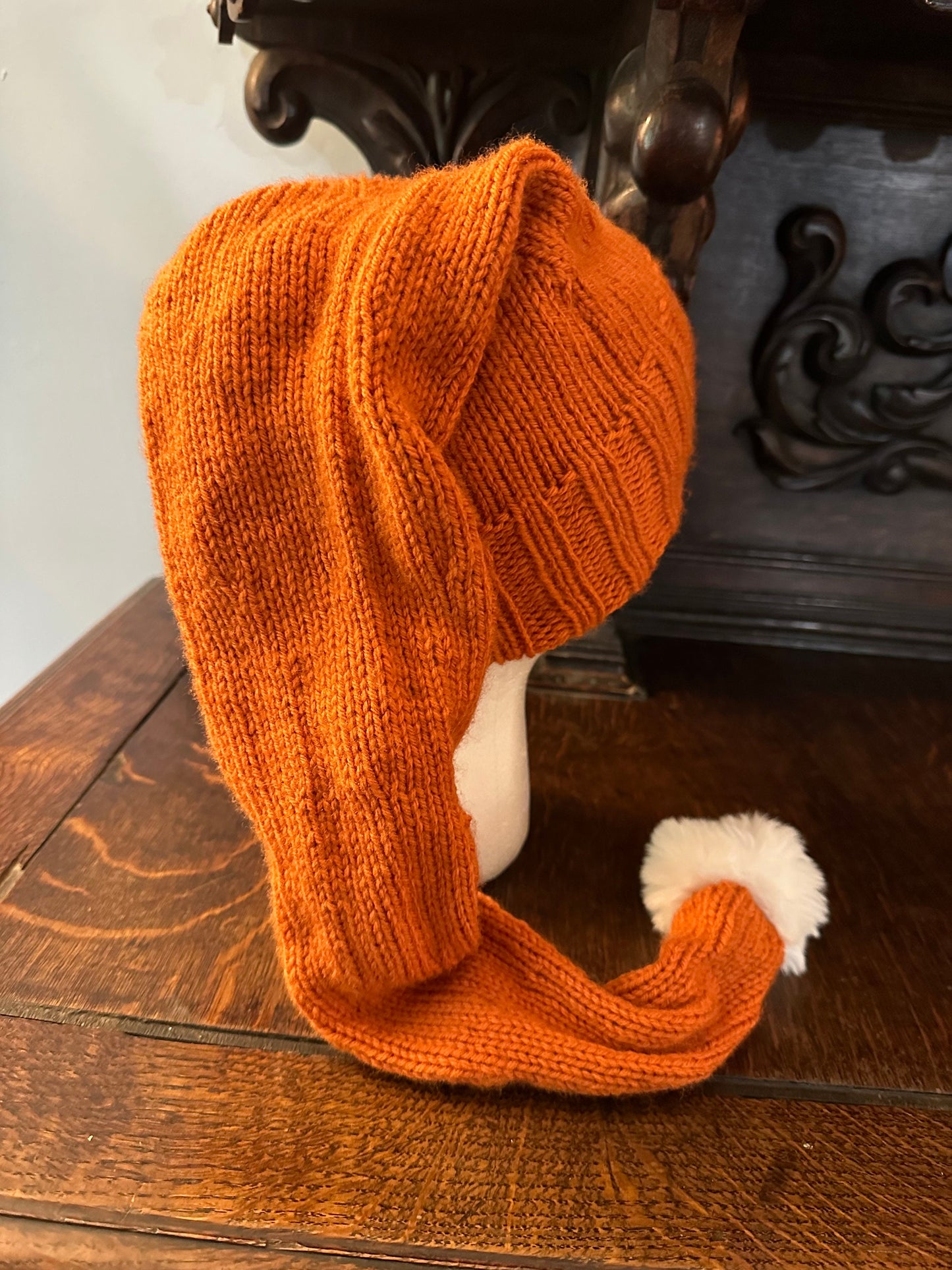 Cozy Pumpkin Stocking Cap