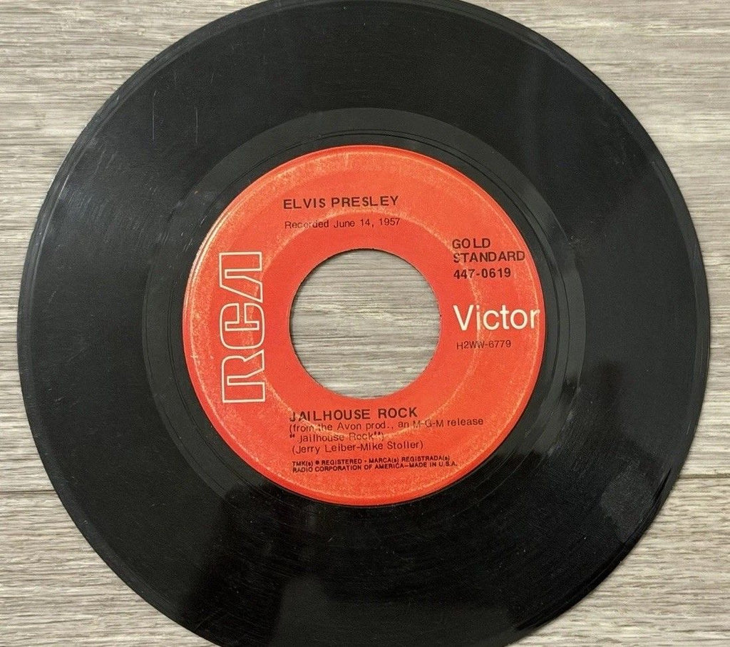 Elvis Presley Jailhouse Rock 7" 45