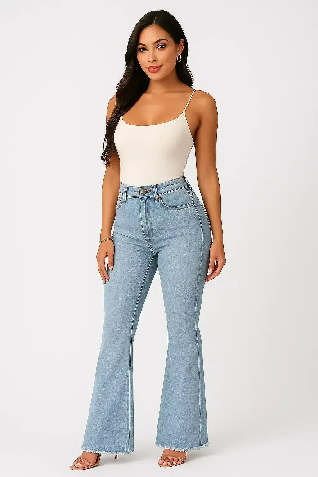 Vintage High Waist Flare Jeans