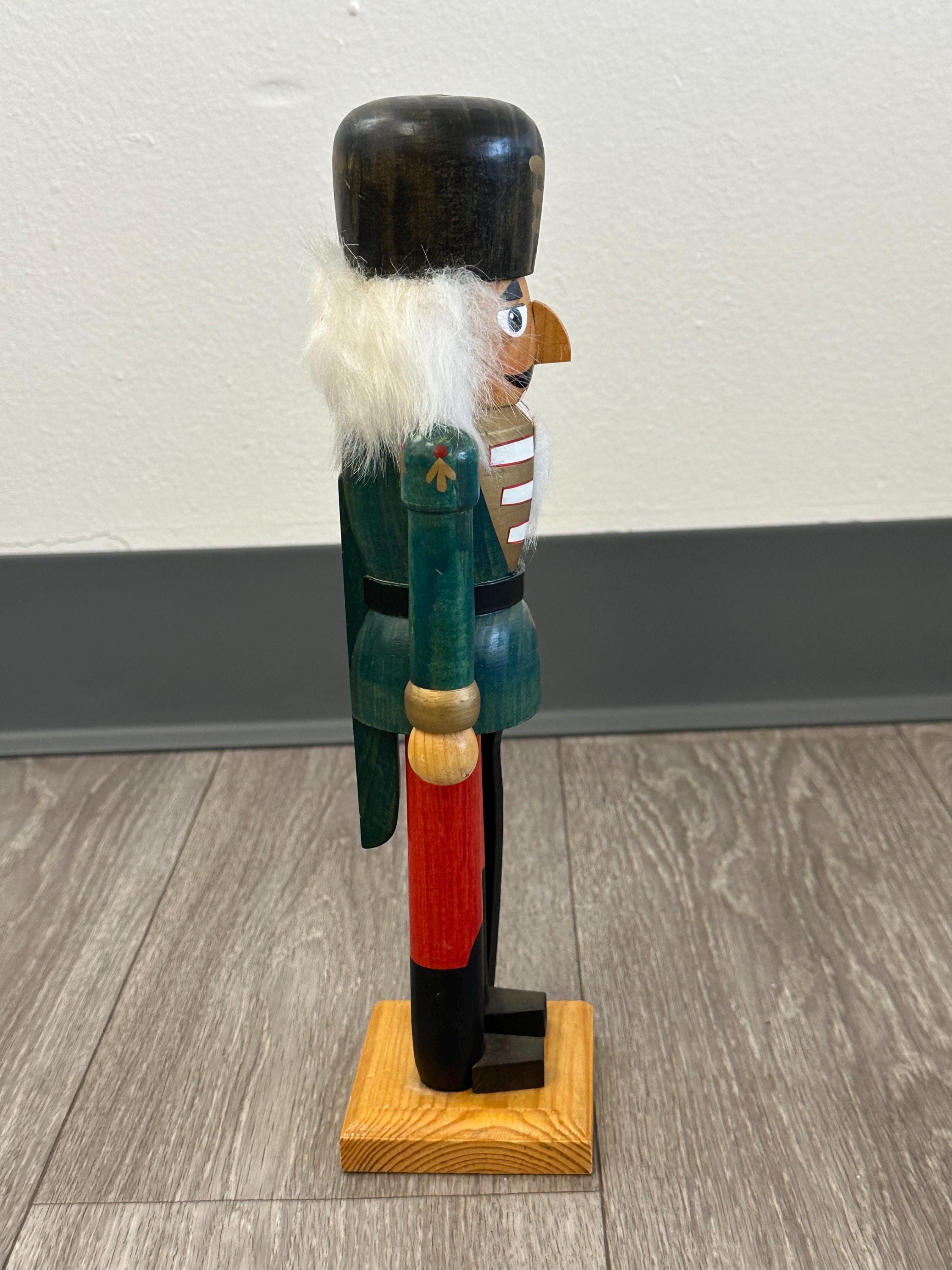 Vintage Wooden Nutcracker Soldier