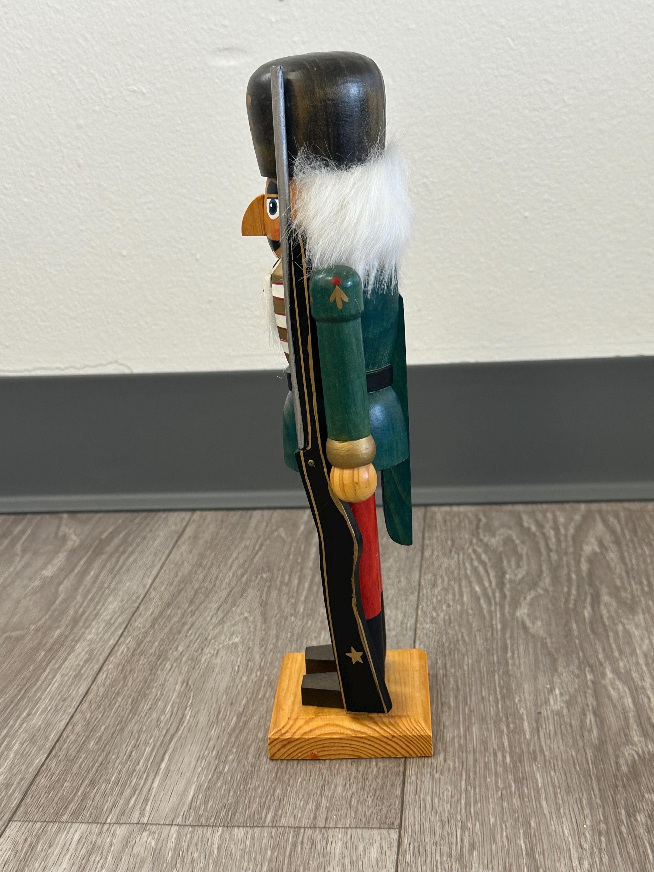 Vintage Wooden Nutcracker Soldier