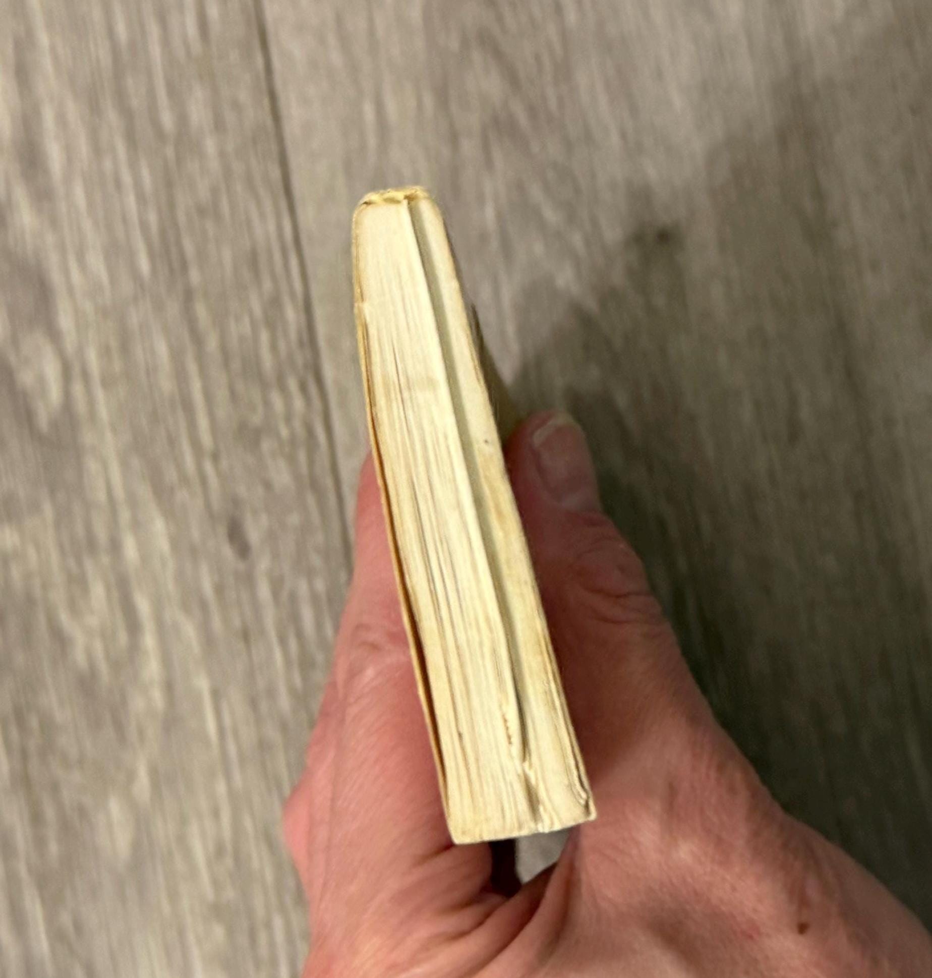 1968 Dennison Spanish-English Pocket Dictionary  Vintage Travel Reference  Pages Torn Away (still included) , Bilingual Mini Book