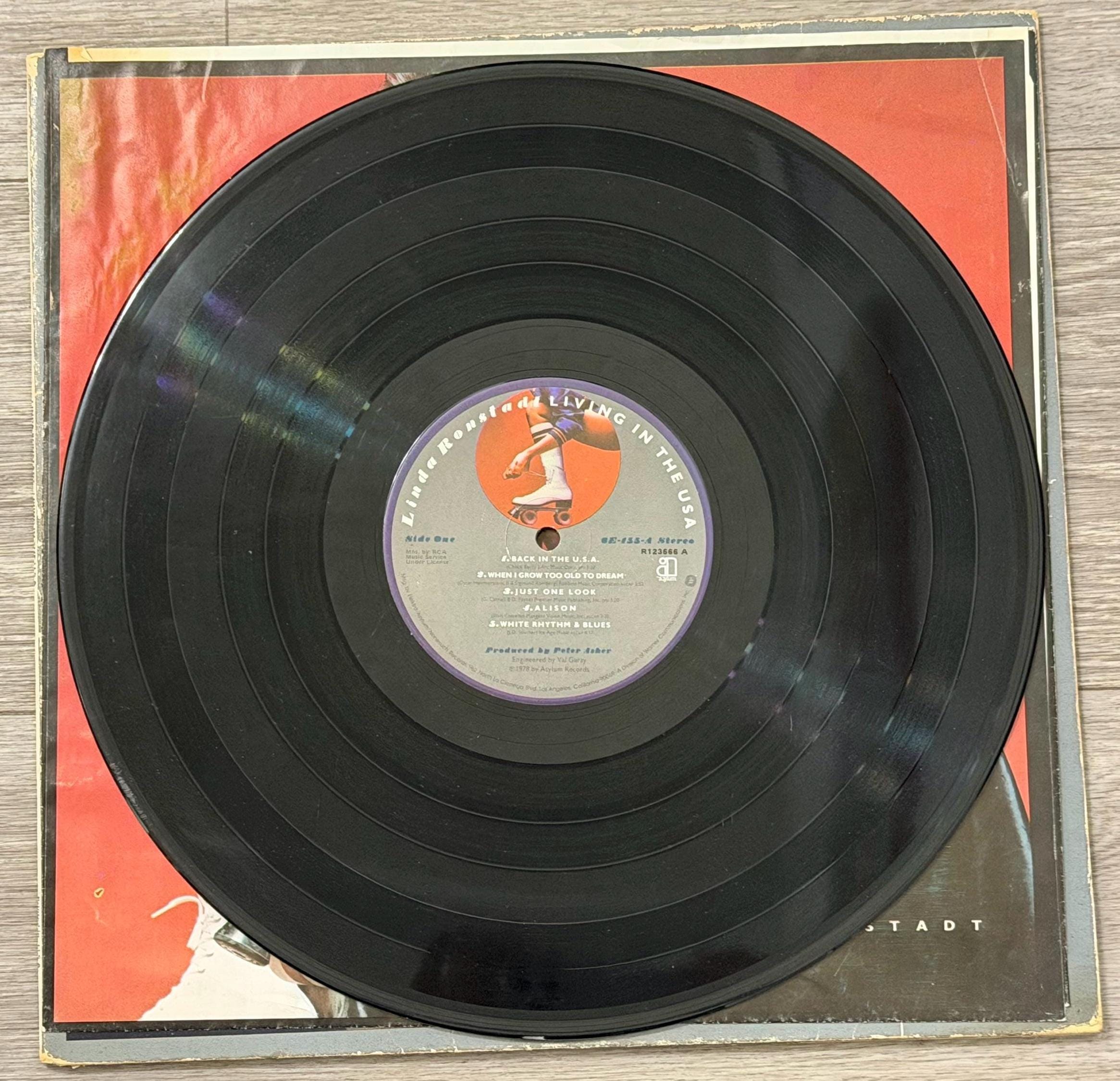 Linda Ronstadt — Living in the USA (1978 Vinyl LP)
