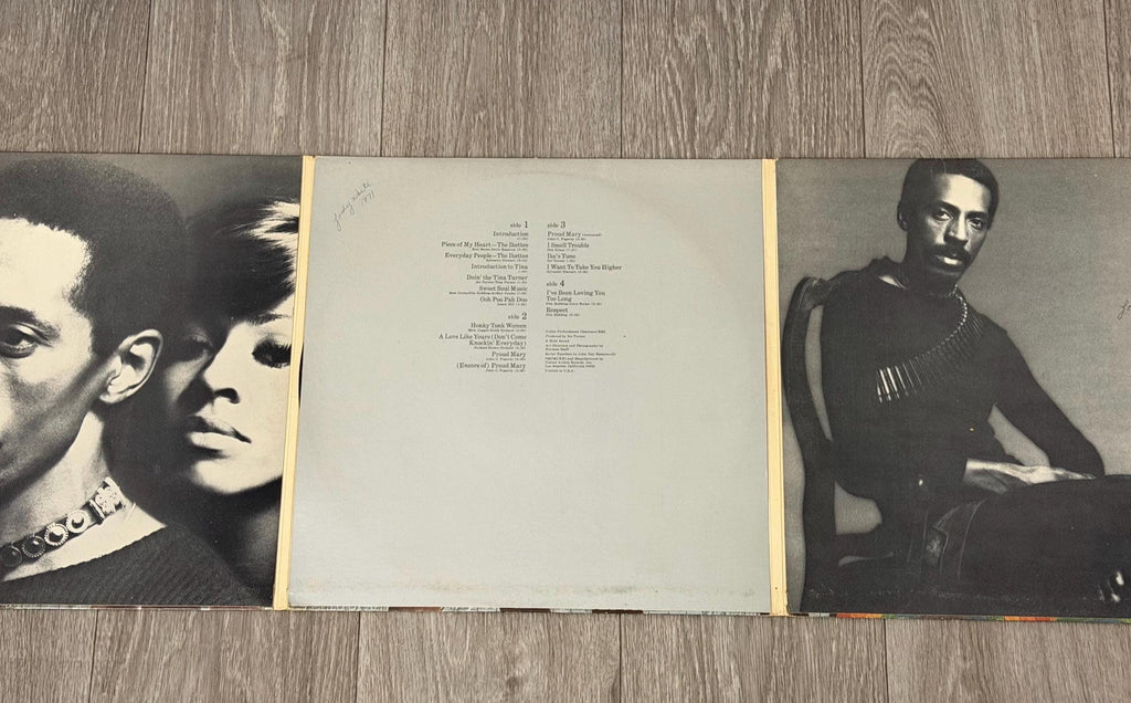 Ike & Tina Turner Live at Carnegie Hall 1971 Vinyl Record