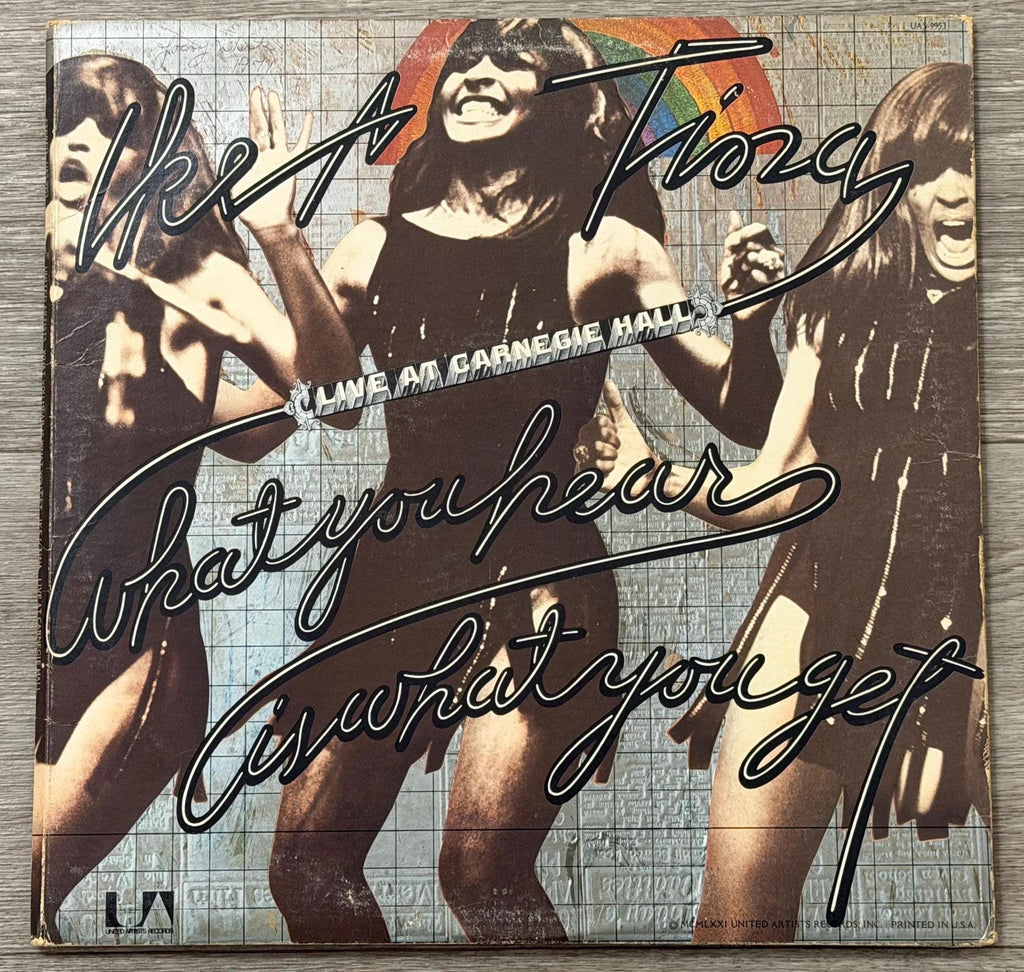 Ike & Tina Turner Live at Carnegie Hall 1971 Vinyl Record