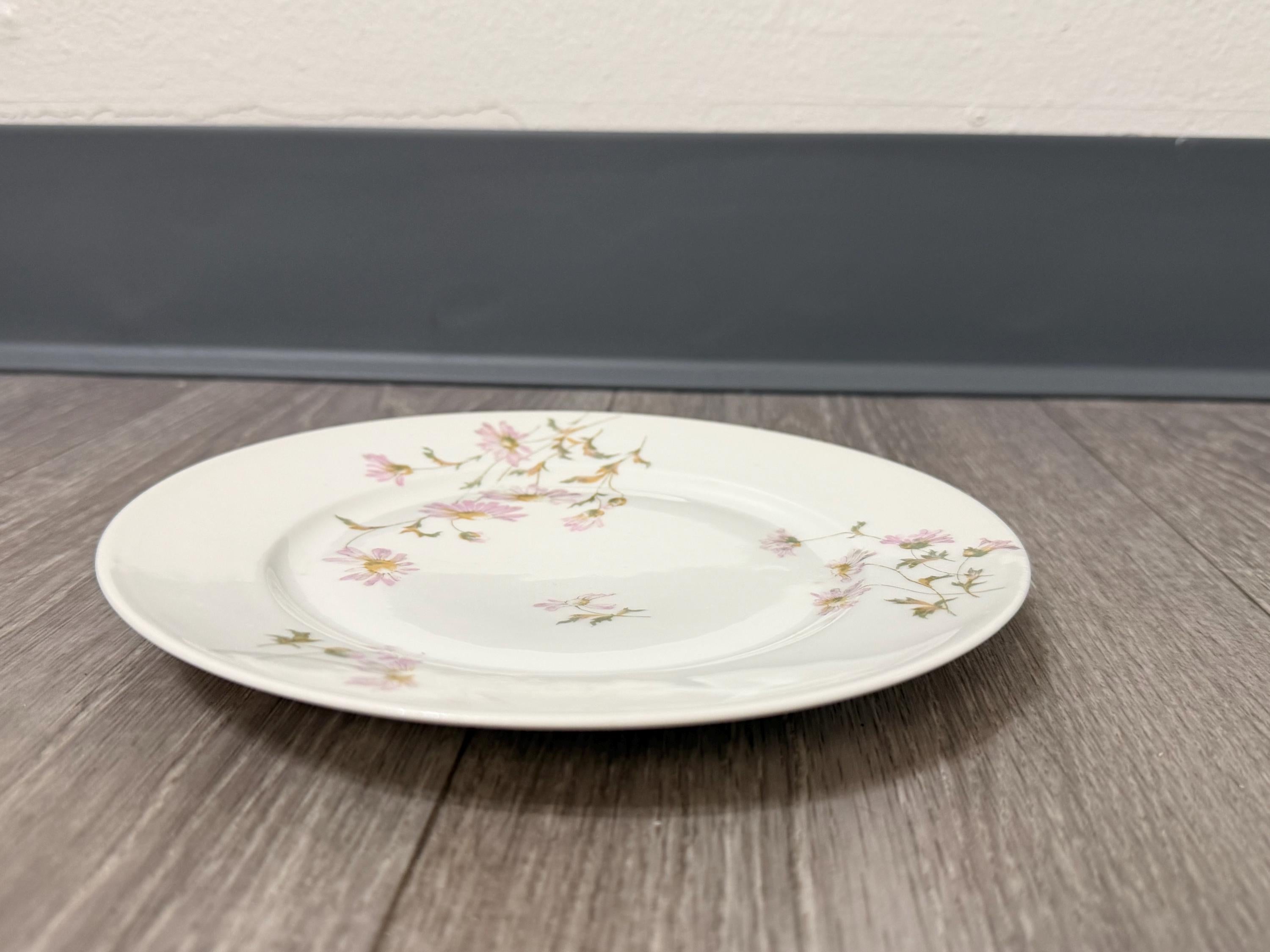 Antique L. J. Pouyat Limoges Dessert Plate (18911932)