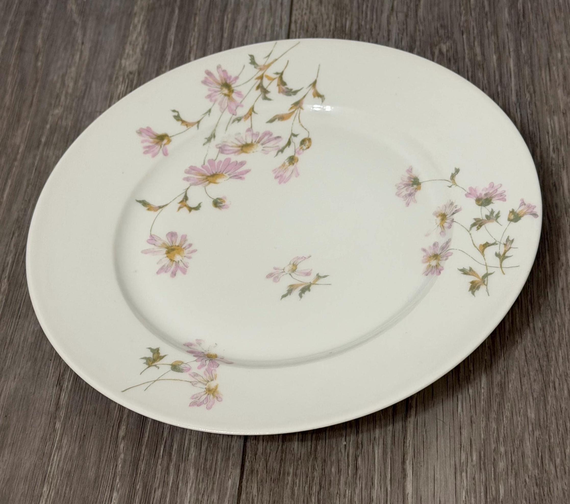 Antique L. J. Pouyat Limoges Dessert Plate (18911932)