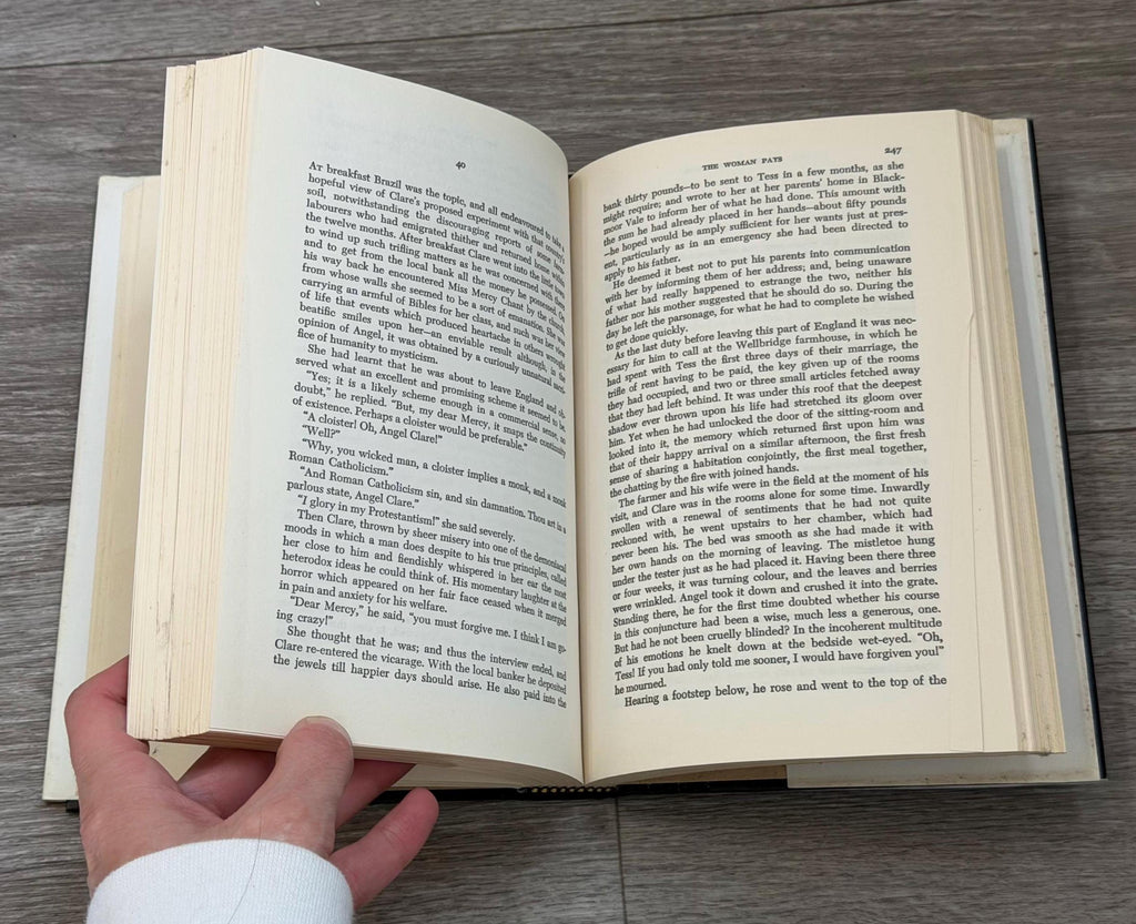 Vintage 1993 Tess Of The D'Urbervilles Thomas Hardy Book