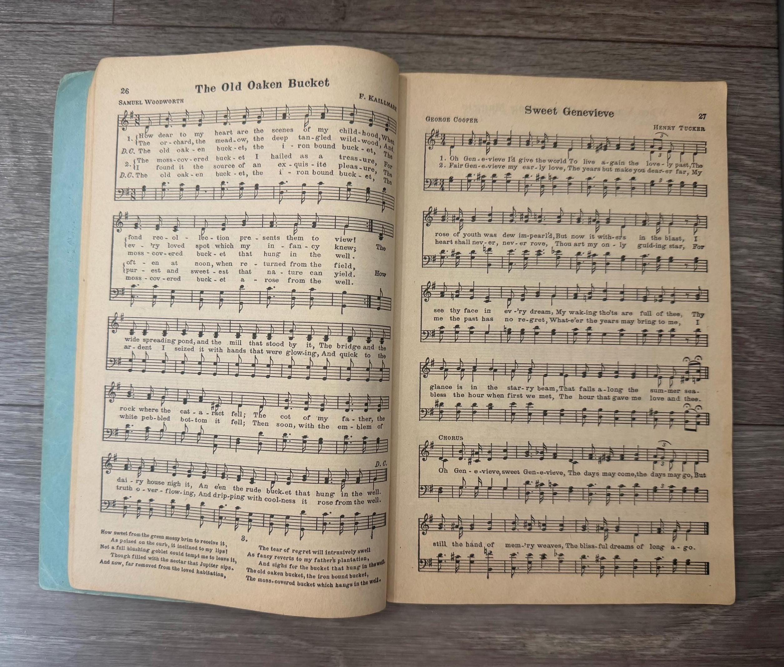 1948 Sociability Songs Songbook  Community Singing Music Ephemera