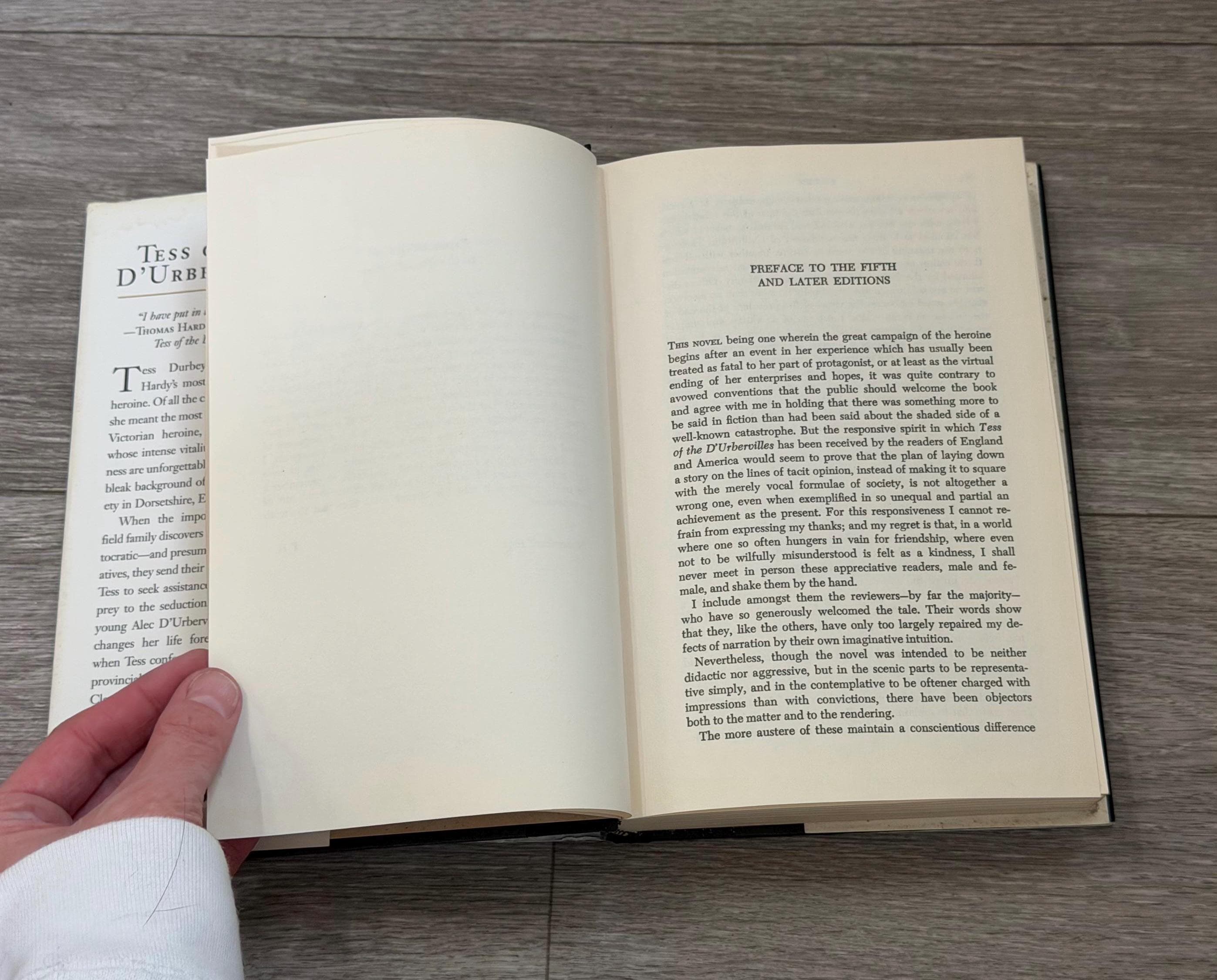 Vintage 1993 Tess Of The D'Urbervilles Thomas Hardy Book