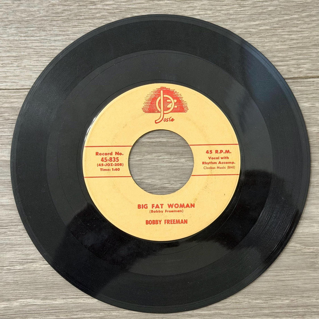 Bobby Freeman Do You Want to Dance 45 Vinyl Single Josie Records R&B Rock Roll