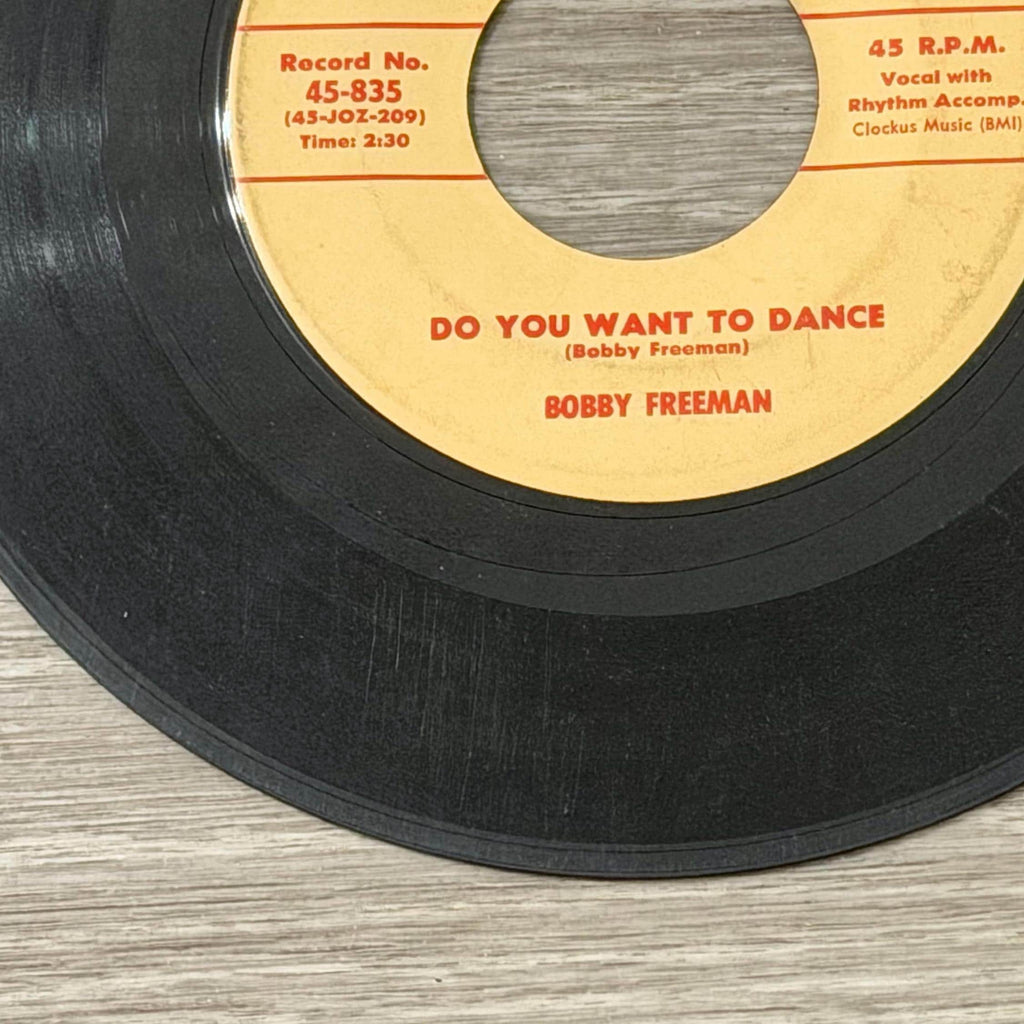Bobby Freeman Do You Want to Dance 45 Vinyl Single Josie Records R&B Rock Roll