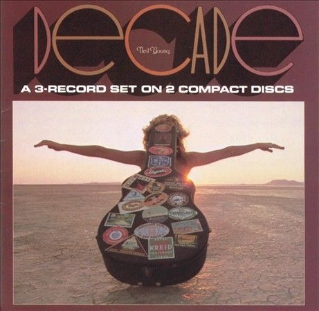 Neil Young Decade 2 CD Set 2257-2 Reprise Classic Rock 1977